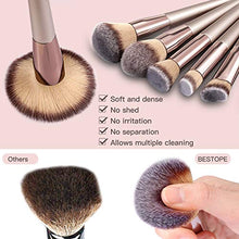 Carica l&#39;immagine nel visualizzatore di Gallery, Bestope 20Pcs Pennelli Make Up,Set di per Trucco Sintetico Premium...