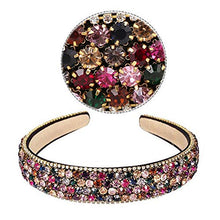 Carica l&#39;immagine nel visualizzatore di Gallery, Xrten Strass Fascia di capelli,Accessori per Capelli Donna Cerchietti per...