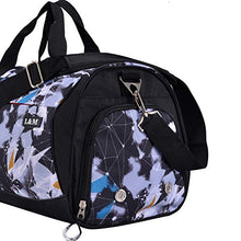 Carica l'immagine nel visualizzatore di Gallery, CoCoMall - Sacca sportiva da palestra con scomparto per scarpe e tasca Galaxy