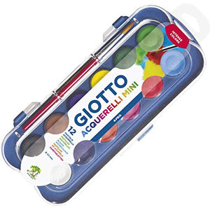 Giotto Confezione 12 Acquerelli ø 30 mm - Ilgrandebazar