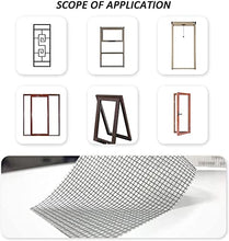 Carica l'immagine nel visualizzatore di Gallery, Nastro Per Riparare Zanzariere Nastro Adesivo in Fibra Di Vetro Per Finestre Schermo Patch Adesivo Forte Per Riparazione Di Finestre E Porte Antizanzara Insetto Finestre Insetto