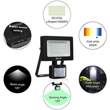 Carica l&#39;immagine nel visualizzatore di Gallery, CLY Faretto Solare con Sensore di Movimento 60 LED, Luce da Esterno,...