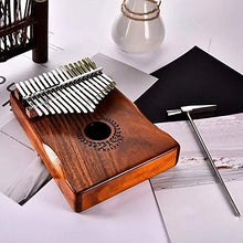 Carica l&#39;immagine nel visualizzatore di Gallery, Kalimba 17 Tasti Professionale in Legno Massello KOA Thumb/Finger Piano,... - Ilgrandebazar