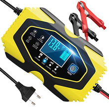 Carica l&#39;immagine nel visualizzatore di Gallery, InThoor Caricabatterie Auto 12V/24V 6A, Mantenitore di Carica Moto...