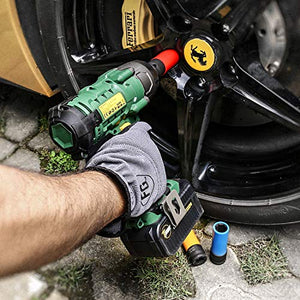 Avvitatore ad Impulsi, TECCPO 350Nm Avvitatori a Massa Battente 18V, 350nm - Ilgrandebazar