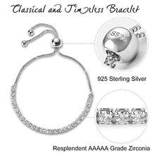 Carica l&#39;immagine nel visualizzatore di Gallery, J.Fée&quot;Per Sempre E Sempre&quot; Regolabile in Argento Bracciale - Ilgrandebazar