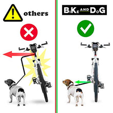 Carica l&#39;immagine nel visualizzatore di Gallery, BIKE AND DOG Cinghia, Portare Uno o Piu Cani con Una Bicicletta. (Rosa) rosa