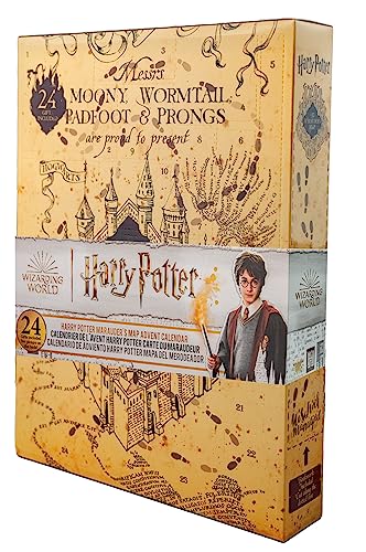 Cinereplicas Harry Potter - La Mappa del Malandrino Calendario dell'Avvento 2023 - Licenza ufficiale