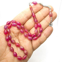 Carica l&#39;immagine nel visualizzatore di Gallery, Sikma Kehribar Tesbih, rosario musulmano, Tasbeeh, Komboloi, Misbaha, idea... - Ilgrandebazar