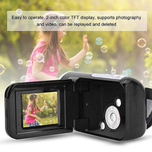 Carica l&#39;immagine nel visualizzatore di Gallery, Hakeeta Videocamera per videocamera Bambini, Portatile nero