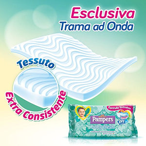 Pampers Baby Fresh Salviettine - Pacco da 1 x 350 Pezzi - Ilgrandebazar