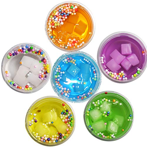 SWZY Fluffy Slime 2018 Newest Jelly Cube Sponge Crystal Fruit... - Ilgrandebazar