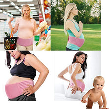 Carica l'immagine nel visualizzatore di Gallery, SIYWINA Fascia Gravidanza Sostegno Premaman Fasce di Sostegno Cintura maternità Traspirante Regolabile, Taglia XL