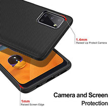 Carica l'immagine nel visualizzatore di Gallery, iBetter per Samsung Galaxy A31 Cover, Custodia Nero