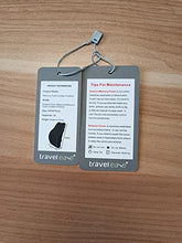 Carica l&#39;immagine nel visualizzatore di Gallery, Travel Ease Cuscino Lombare Ergonomico, Supporto per la Schiena in Schiuma di Memoria per Seggiolino Auto Sedia da Ufficio, Schienale con Rivestimento Antistatico e Doppie Cinghie Regolabili, Nero
