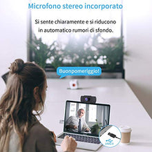 Carica l&#39;immagine nel visualizzatore di Gallery, wansview Webcam 1080P con Microfono, PC Laptop Desktop Computer USB 2.0 Full...