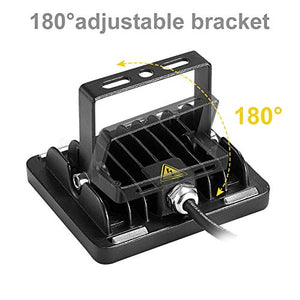 Faretto a LED per esterno Sararoom 10W Illuminazione a 10w, Bianco Caldo - Ilgrandebazar