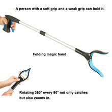 Carica l&#39;immagine nel visualizzatore di Gallery, Awsuc Pinza telescopica, 82cm telescopica Pieghevole, Pinza... - Ilgrandebazar