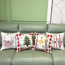 Carica l&#39;immagine nel visualizzatore di Gallery, ARNTY Natale Federe Cuscini Divano 45x45, Natale Federe Cuscino,Cuscini Natalizi,Copricuscini Divano Set di 4 Fodere Cuscini Moderna Federe Decorative Camera da Letto Divano Cuscino per Esterno
