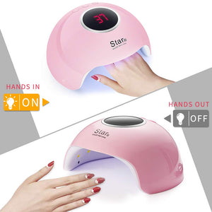 McNory 36W Lampada Unghie UV Led per Gel Automatico Sensore con 3... - Ilgrandebazar