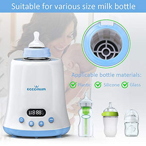 Scaldabiberon, Eccomum Scaldabiberon Portatile Casa con LCD Digitale 6 in 1,... - Ilgrandebazar