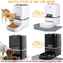 Carica l'immagine nel visualizzatore di Gallery, Gohiking Erogatore Cibo Automatico per Cani e Gatti 6,5L, Dispenser Nero