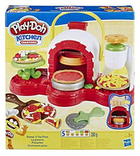 Carica l&#39;immagine nel visualizzatore di Gallery, Play-Doh E4576EU4 La Pizzeria - Forno per pizza con 5 vasetti di pasta da... - Ilgrandebazar