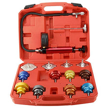 Carica l&#39;immagine nel visualizzatore di Gallery, FreeTec Tester di pressione carburante 14 Pz Kit tester per perdita di... - Ilgrandebazar