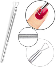 Carica l&#39;immagine nel visualizzatore di Gallery, GeekerChip Kit Rimozione Smalto Semipermanente Clip,10 x Clip per Dita,100 x Tamponi di Cotone,2 x Lime per Unghie,1x Curetta,1 x Spingi Cuticole Raschietto
