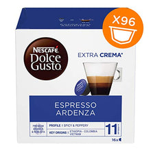Carica l'immagine nel visualizzatore di Gallery, Nescafé Dolce Gusto Espresso Ardenza Caffè, 6 Confezioni da 16 Capsule (96 Capsule)