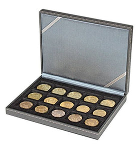 Lindner 2363-15 NERA Coin Case XM with 15 square compartments for coins or... - Ilgrandebazar