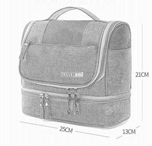 Carica l&#39;immagine nel visualizzatore di Gallery, CYBERNOVA Trousse da viaggio, kit grande organizzatore cosmetico Viola