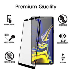 Galaxy Note 9 Pellicola Protettiva, amFilm Copertura Totale Vetro Temperato... - Ilgrandebazar