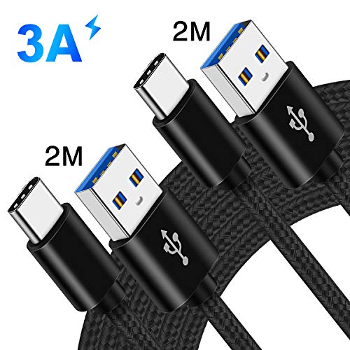 Cavo USB C Carica Rapida 2M Per Xiaomi Redmi Note 8T 7 8 Pro,Mi Nero 2m - Ilgrandebazar