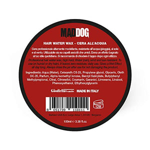 Cera per Capelli Professionale Mad Dog 100ml. 100% Made in Italy - Ilgrandebazar