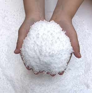 Let it Snow Neve Finta Istantanea in Polvere per Slime – 4 litres - Ilgrandebazar