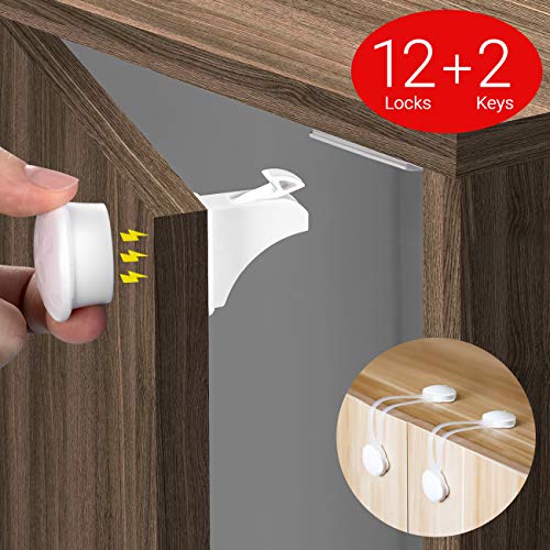 COSYLAND Chiusure di Sicurezza per Bambini Blocca Cassetti (12 Serrature+2... - Ilgrandebazar