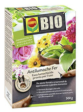 Carica l'immagine nel visualizzatore di Gallery, COMPO BIO Antilumache Fer PFnPO, Per Piante Floreali e Ornamentali da appartamento e giardino domestico, Consentito in agricoltura biologica, 500 g