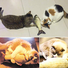 Carica l&#39;immagine nel visualizzatore di Gallery, Dokpav 4PCS 20CM Simulazione Peluche di Pesce, Giocattoli per Gatto,...