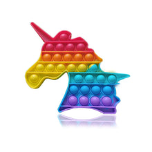 Carica l&#39;immagine nel visualizzatore di Gallery, iCOOLIO Pop it Antistress, Fidget Toy Set, popit Game, Push Pop Pop Bubble, poppit Unicorno, figet Toys Kit SET F