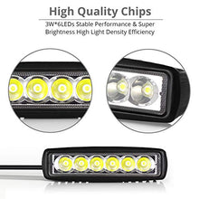 Carica l&#39;immagine nel visualizzatore di Gallery, Justech 18W Faro da Lavoro Barra LED Proiettore Riflettore Faretto a - Ilgrandebazar