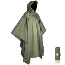 Carica l&#39;immagine nel visualizzatore di Gallery, Anyoo Pioggia Impermeabile con Poncho Riutilizzabile Leggero Portatile... - Ilgrandebazar