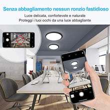 Carica l&#39;immagine nel visualizzatore di Gallery, Plafoniera LED, Bedee bagno IP44, 24 W lampada da soffitto,...