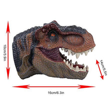 Carica l&#39;immagine nel visualizzatore di Gallery, Zerodis- Puppet Animale Guanti da Animali Cartone Animato Dinosauro Testa #1 - Ilgrandebazar