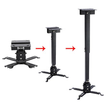 Carica l&#39;immagine nel visualizzatore di Gallery, Staffa Regolabile per Proiettore 43-65cm (Nero), Supporto Universale... - Ilgrandebazar