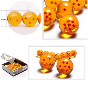 Monuary 7 Pezzi Dragon Balls, Sfere del Drago da 1 a 7 Stelle con Confezione...