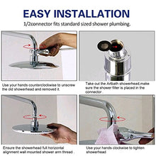 Carica l&#39;immagine nel visualizzatore di Gallery, KUNGYO 304 Acciaio Inox Ultra Sottile Soffione Doccia Docce fisse YX-8YC