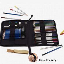Carica l&#39;immagine nel visualizzatore di Gallery, WOMGF Set Matite Colorate Professionali da Disegno Colori Matita 53pcs