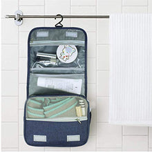 Carica l'immagine nel visualizzatore di Gallery, Beauty Case Da Viaggio, Organizzatore Di Borse Per Il Trucco Wash Bag Blu - Ilgrandebazar