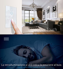 Carica l&#39;immagine nel visualizzatore di Gallery, LIVOLO Interruttore della Luce con Indicatore LED Touch Switch Pannello... - Ilgrandebazar